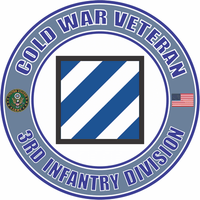 cold war 3rd infantry division veteran decal sticker cold war 3rd infantry division veteran decal sticker