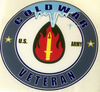 cold war us army veteran sticker cold war us army veteran sticker