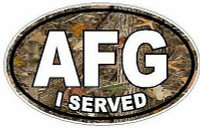 I Served AFG FILLS Camo Nature
