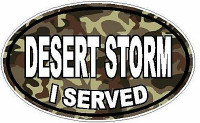 I Served Desert Storm FILLS Camo Brown I Served Desert Storm FILLS Camo Brown