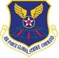 Air Force Global Strike Command LOGO STICKER Air Force Global Strike Command LOGO STICKER