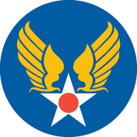 US Army Air Corps Shield Color Sticker