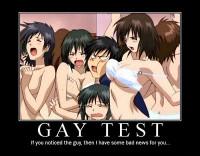 Gay Test Sticker Gay Test Sticker