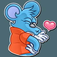 itchy and scratchy funny cartoon sticker 2 itchy and scratchy funny cartoon sticker 2