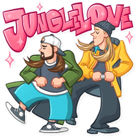 jay and silent bob funny cartoon wall sticker 20 jay and silent bob funny cartoon wall sticker 20
