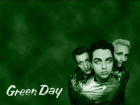 Green Day Color Band Sticker