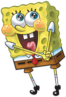 SpongeBob SquarePants Smiling Sticker 33