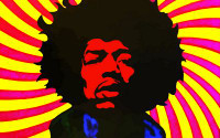 Jimi Hendrix Photo Decal 8