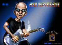Joe Satriani Color Band Sticker