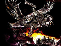 Judas Priest 2 Color Band Sticker