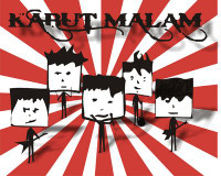 Kabut Malam Color Band Sticker