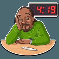 snoop dogg rap rasta king music band window sticker