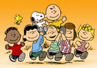 Peanuts Gang Color Decal Sticker