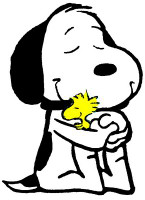 SNOOPY and Woodstock Peanust Gang Sticker 09