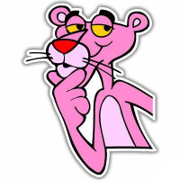 Pink Panther Sticker 2