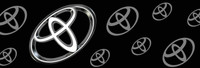 TOYOTA Logos Rear Window Graphic