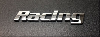 Racing Chrome Emblems