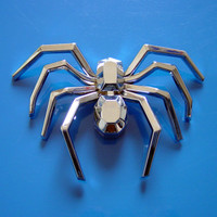 Spider Chrome Emblem LARGE