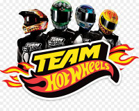 hotwheels team color auto sticker 2