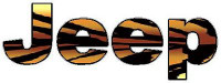 JEEP Decal Tiger Skin Fill Decal