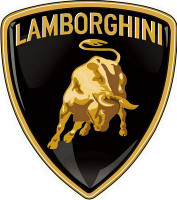 lamborghini bull crest logo sticker