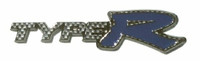 TYPE R Carbon Fiber BLUE Emblem
