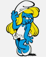 Smurfette So Pretty Decal 1428