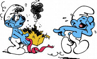 Jokey Smurf Decal 2