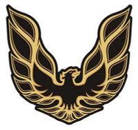 Firebird Trans Am Black Yellow Gold Vinyl Sticker Decal Pontiac Muscle Car Firebird Trans Am Black Yellow Gold Vinyl Sticker Decal Pontiac Muscle Car