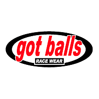 Got Balls Racewear motorcycle sticker