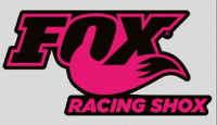 F Racing Shox Pink Tall Decal
