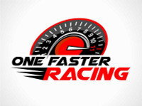 ONE FASTER RACING LOGO AUTO STICKER