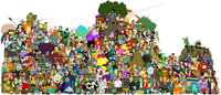 Futurama Cast Decal 3 Futurama Cast Decal 3