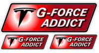Tesla Motors G-FORCE ADDICT red