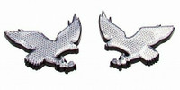 Reflective EAGLE Emblems PAIR