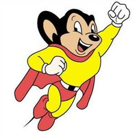 Mighty Mouse Stickers