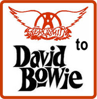 Aerosmith to David Bowie BAND DECALS