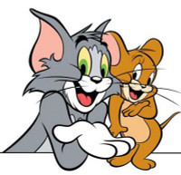 Tom & Jerry Cartoon Stickers