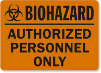 Biohazard Signs or Stickers