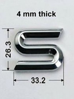 Style 4 - Prism Letter - 1.2"