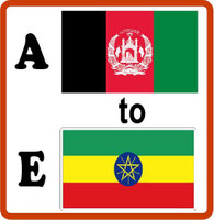 Afghanistan to Ethiopia