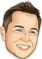 ELON MUSK Stickers