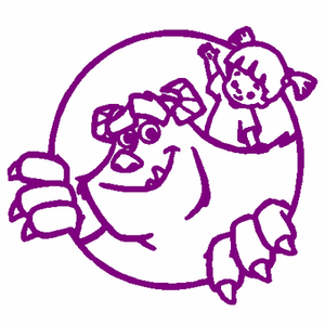 Monsters Inc Decals