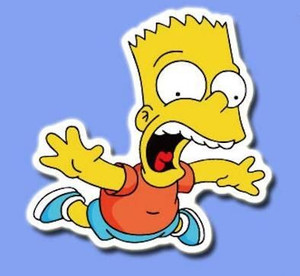 Simpsons Cartoon Stickers