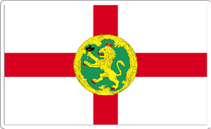 Alderney Flag Decal