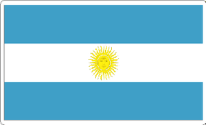Argentina Flag Decal
