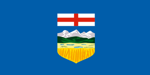 Canada Alberta Flag