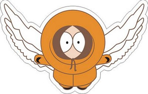 South Park Kenny Angel Color Decal