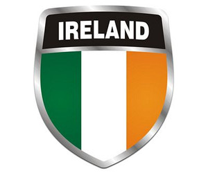Ireland Crest Sticker NEW