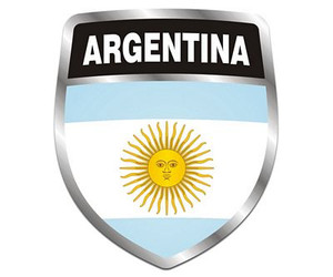Argentina Crest Sticker NEW